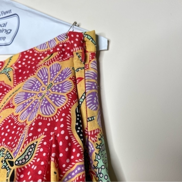 Rhode Resort Nora Skirt in Red Multi - Ruffled Floral Mini - Picture 13 of 15